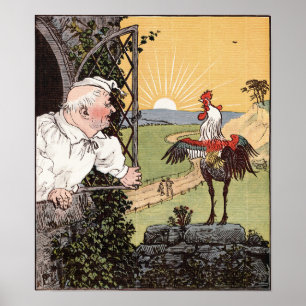 Huset, som jacken byggde, Randolph Caldecott Poster