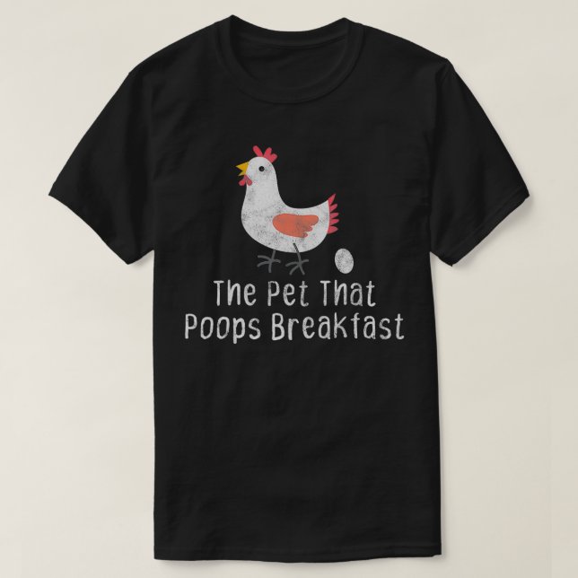 Huset som poppar-biffen t shirt (Design framsida)