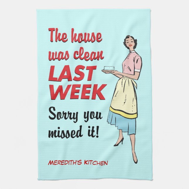 Huset var rent kökshandduk (Vertikal)