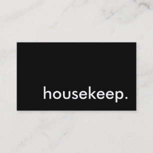 Huset. Visitkort