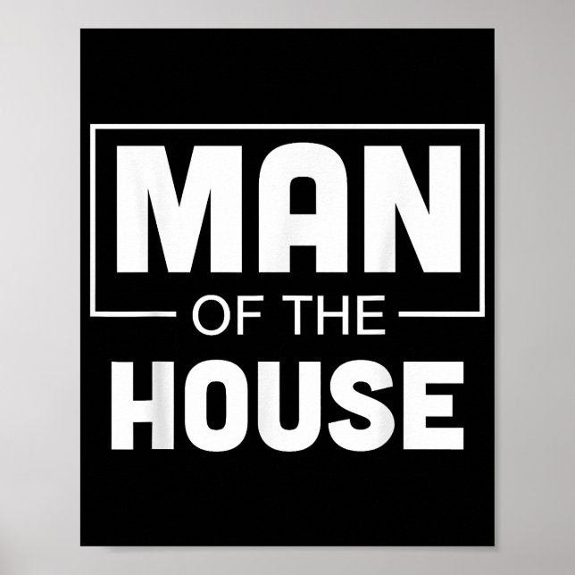Husets man poster (Framsidan)