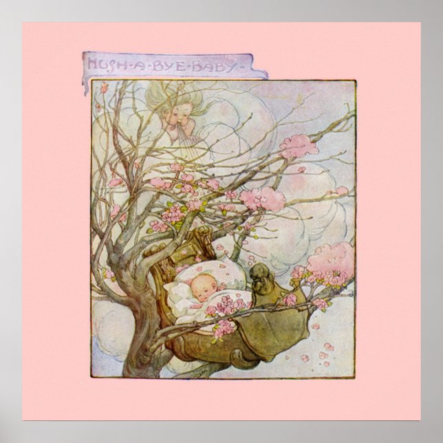 Hush-A-Adjö-Baby Poster (Framsidan)