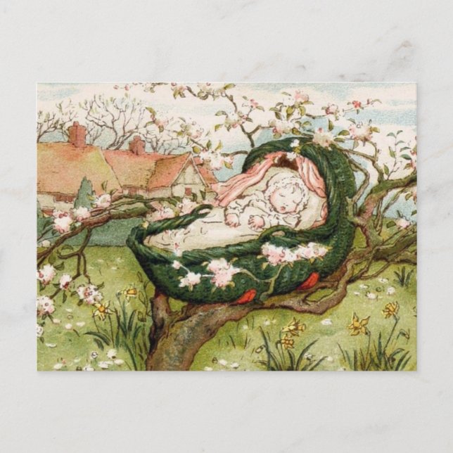 Hush A Adjö Baby Vykort (Framsida)