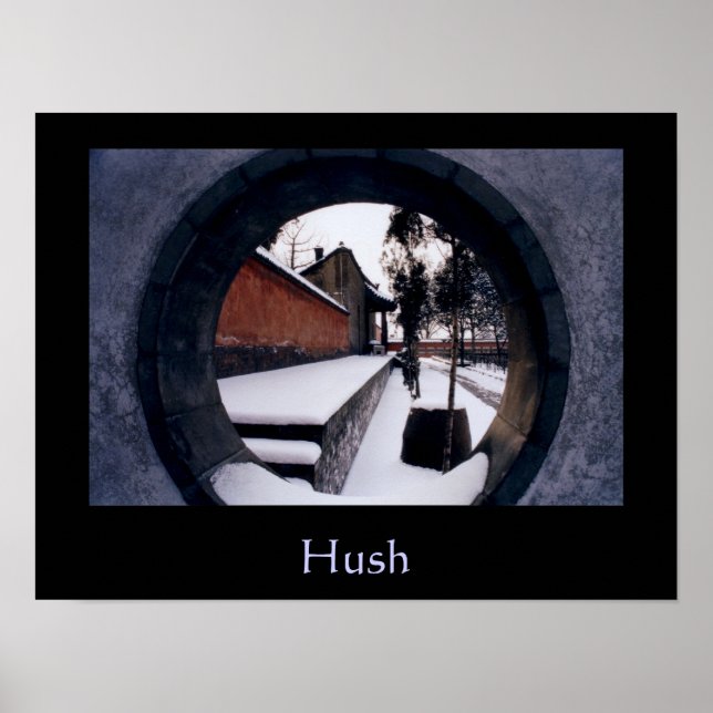 Hush Poster (Framsidan)