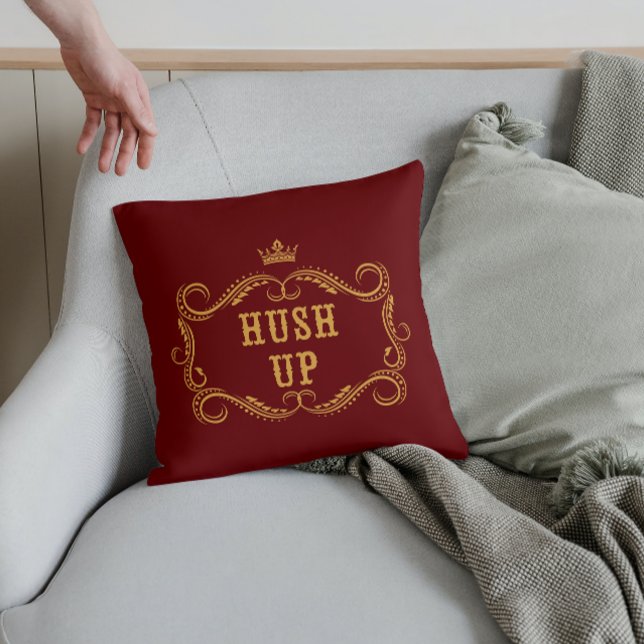 Hush Up Finare Land Slang Kudde (Skapare uppladdad)