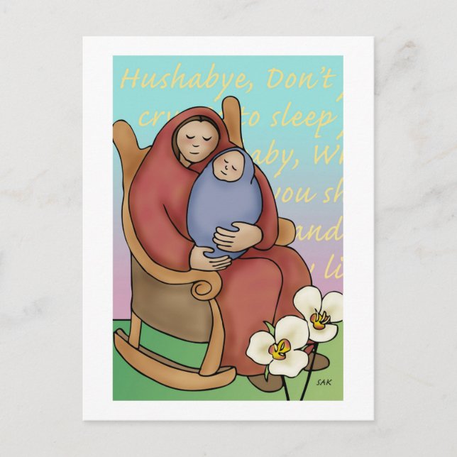 Hushabye Mamma Vykort (Framsida)