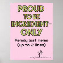 Hushåll med endast ingredienser små