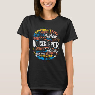Hushållare presenterar den berömda boendeveckan t shirt