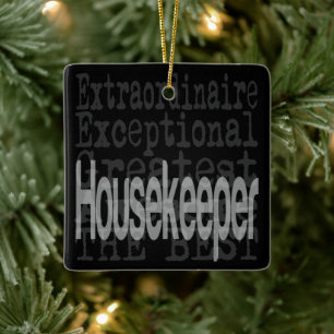 Hushållarexpert Julgransprydnad Keramik