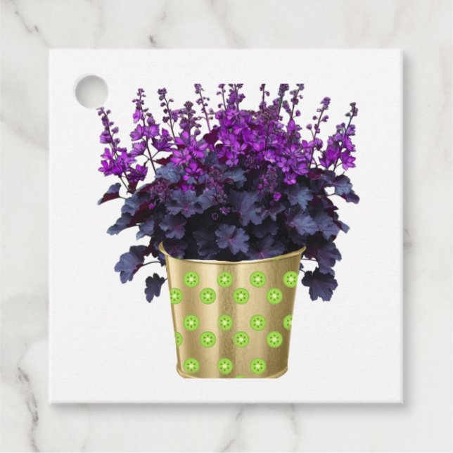 Hushållens och blommornas skönhet gåvor etiketter (Framsida)