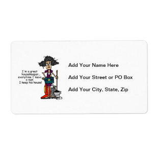 Hushållerskahumor Fraktsedel