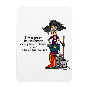 Hushållerskahumor Magnet