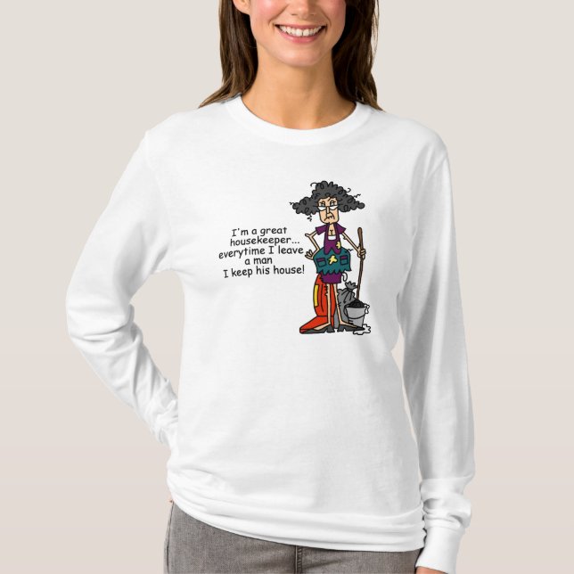 Hushållerskahumor Tee (Framsida)