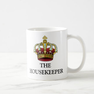Hushållerskan med kronamuggen kaffemugg