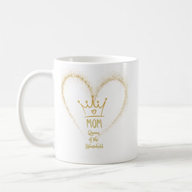 Hushållets drottning kaffemugg (Vänster)