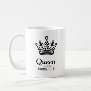 Hushållets drottning Personlig kaffe mugg