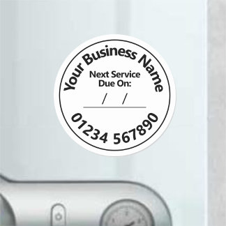 Hushållsapparat Service Klistermärken