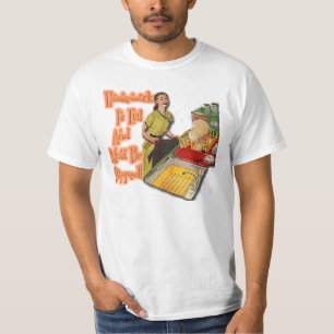 Hushållsarbete är ont t-shirt