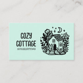 Hushållsbarnvakten Hemmatsmatsmatsbeläggning Art A Visitkort