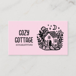 Hushållsbarnvakten Hemmatsmatsmatsbeläggning Art A Visitkort