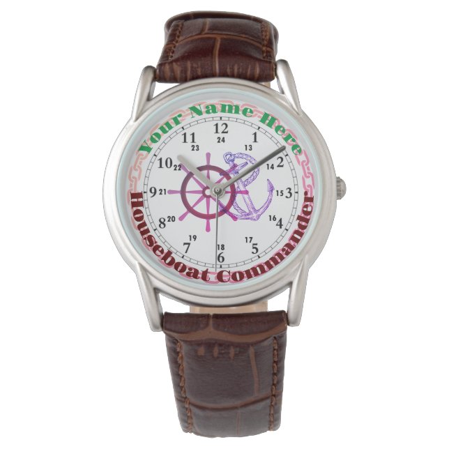 Hushållsbåt Armbandsur (Framsida)
