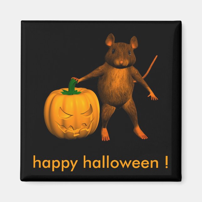 Hushållsbo med Pumpkin Magnet (Framsidan)