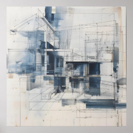 Hushållsskissdiagram Poster