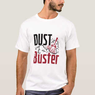 Hushållsskötare Städning dammbygge i Dam T Shirt