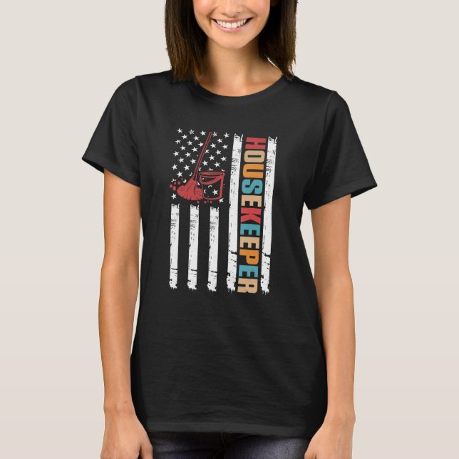 Hushållsskötsel Hushållsservice 2 T Shirt (Framsida)