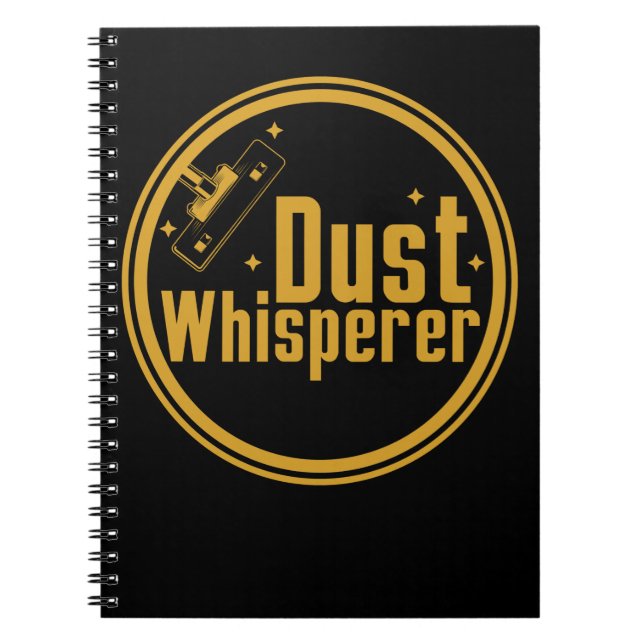 Hushållsskötsel Städning Housekeeper Vacuum Cleane Anteckningsbok (Framsidan)