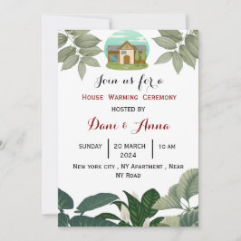 Hushållsuppvärmning Inbjudningar