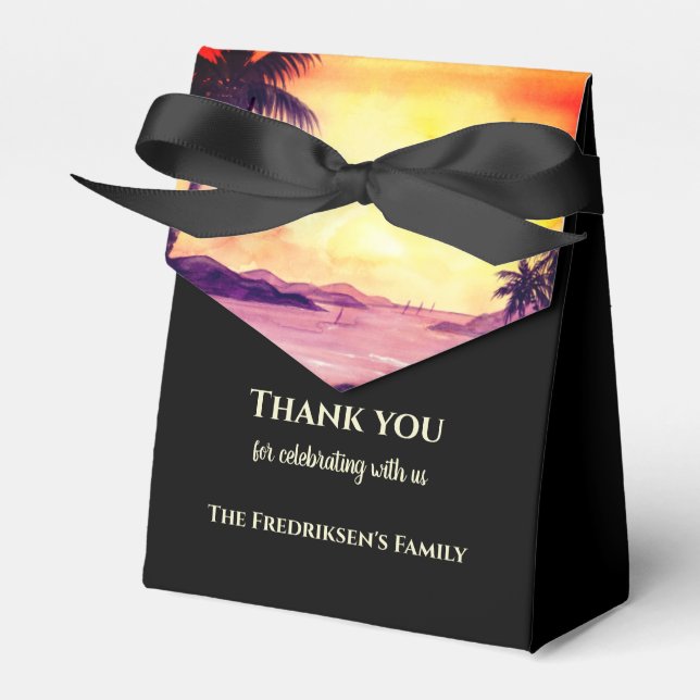 Hushållsuppvärmning - ny startsogssolnedgång i Tro Presentaskar (Framsidan Sidan)