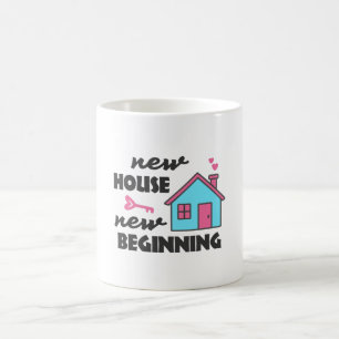 Hushållsuppvärmning party New House New Beginning Kaffemugg