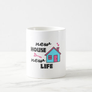 Hushållsuppvärmning party New House New Life Kaffemugg
