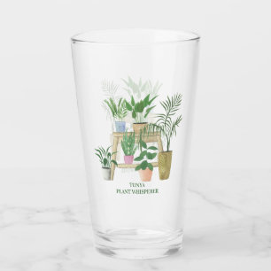 Hushållsverk - Grönt Thumb - Monogram Glaskopp