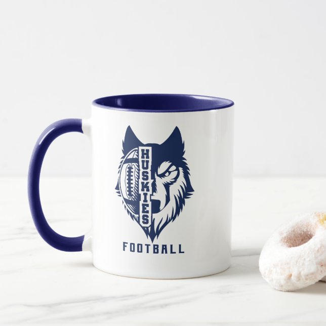 Huskies kaffemugg (Med munk)
