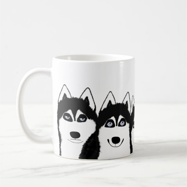 Huskies Mugg (Vänster)