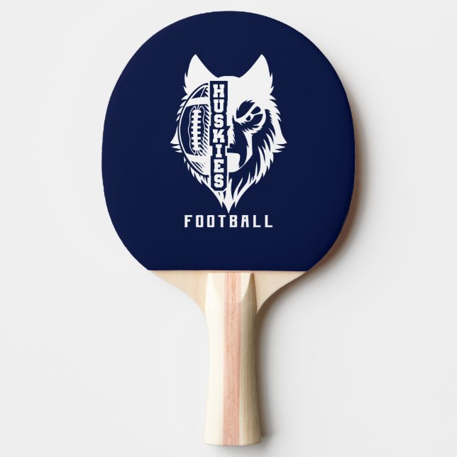 Huskies Ping Pong Paddle Pingisracket (Framsidan)