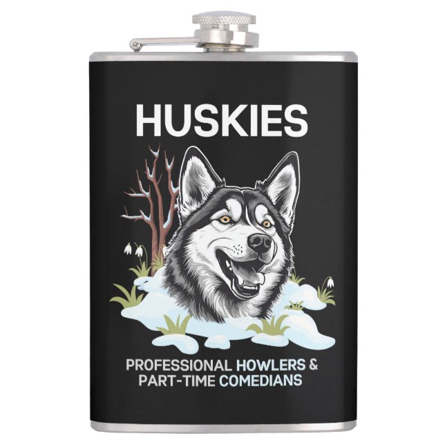 Huskies: Professionell Howlers & Part-Time Komiker Fickplunta (Framsidan)
