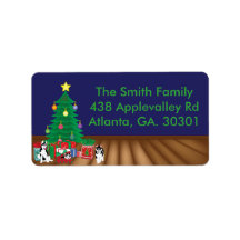 Huskies spelar under Julgran-kortet