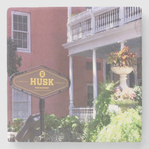 Huskrestaurang Charleston, Sc.-marmorkustfartyg Stenunderlägg