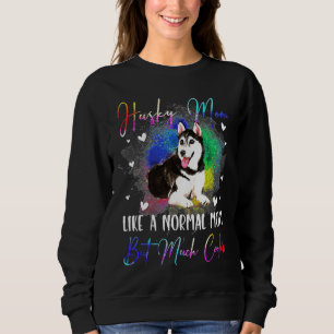 Husky A Normal Mamma Hund T Shirt