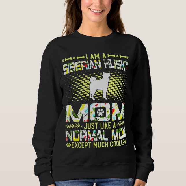 Husky A Normal Mamma utom mycket kylare T Shirt (Framsida)