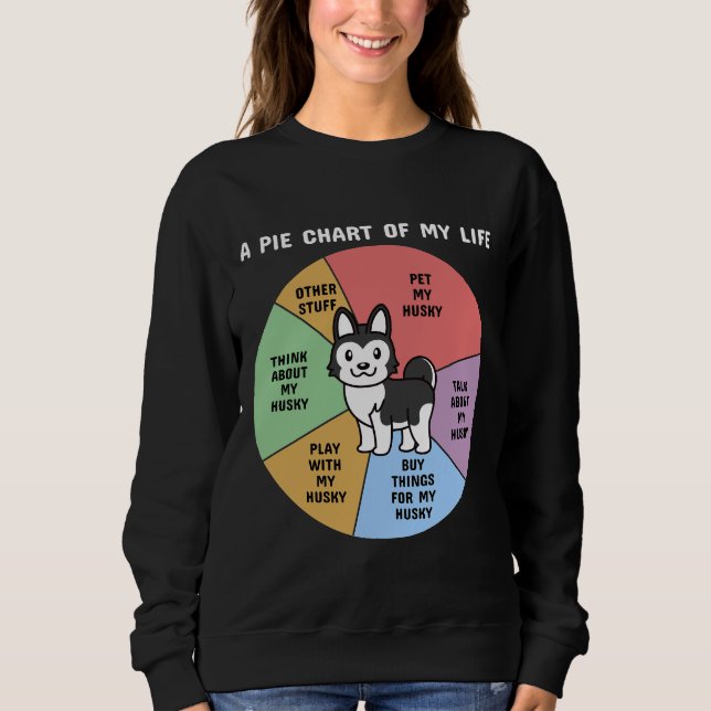 Husky A Paj i mitt liv T Shirt (Framsida)