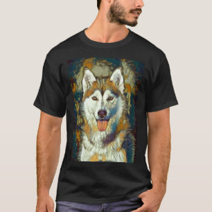 Husky Älskare T Shirt