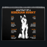 Husky| Anatomi i Siberian husky Hundar Kalender<br><div class="desc">Husky| Anatomi i Siberian husky Hundar</div>