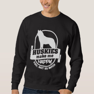 Husky Animal Lång Ärmad Tröja