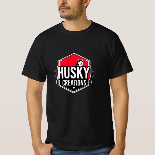 Husky Artistry T-Shirt (Framsida)