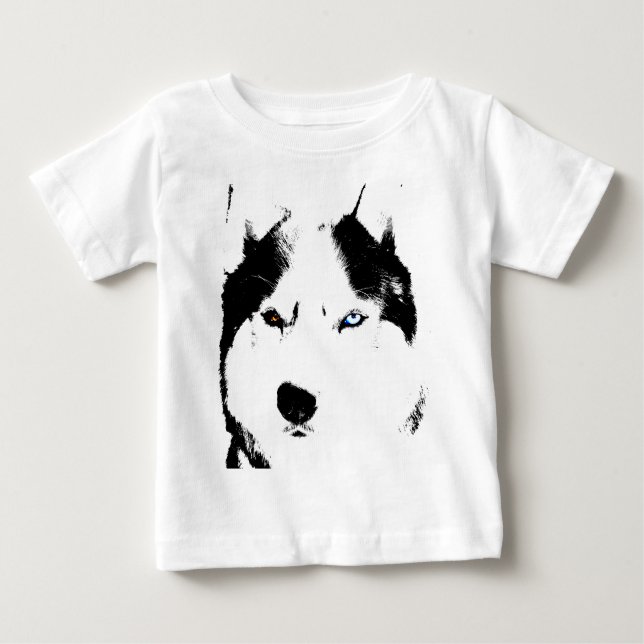 Husky Baby Tootoo One Biet Malamute Husky Dress Tröja (Framsida)