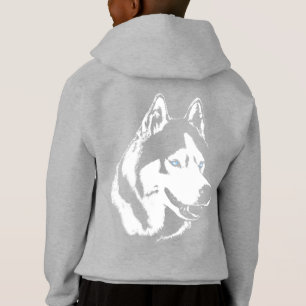 Husky Barn Hoodie Barn Hund Puppy Sweatshirt Tröja